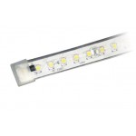 Tapa Final de silicona transparente para Tira LED 230V de 12mm